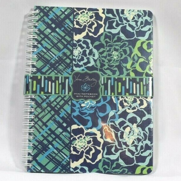 Vera Bradley Other - Vera Bradley KATALINA BLUES Mini Notebook w Pocket